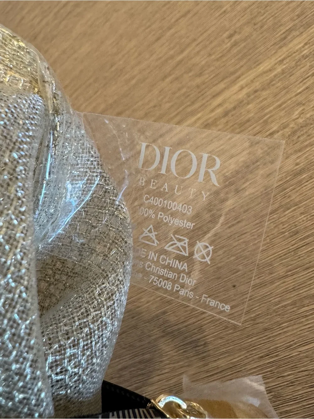 Dior beauty gold